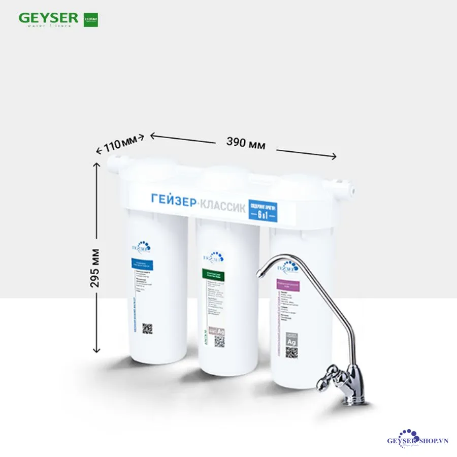 Máy lọc nước nano Geyser Ecotar Classic Soft 2