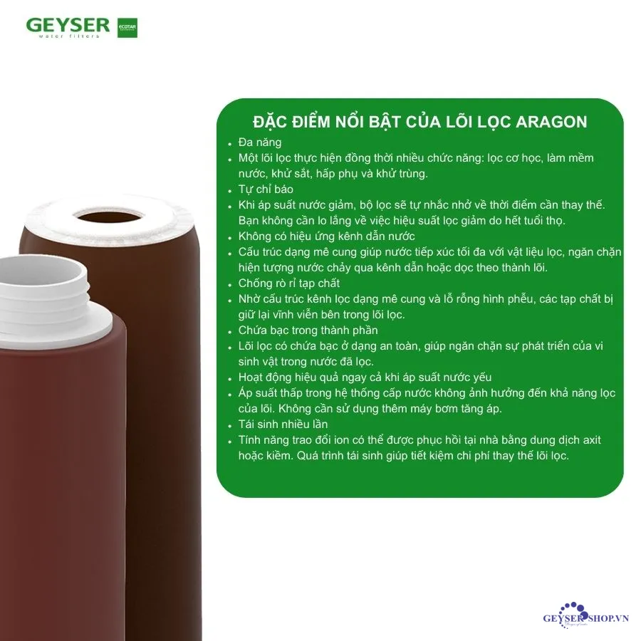 Lõi lọc nước Aragon