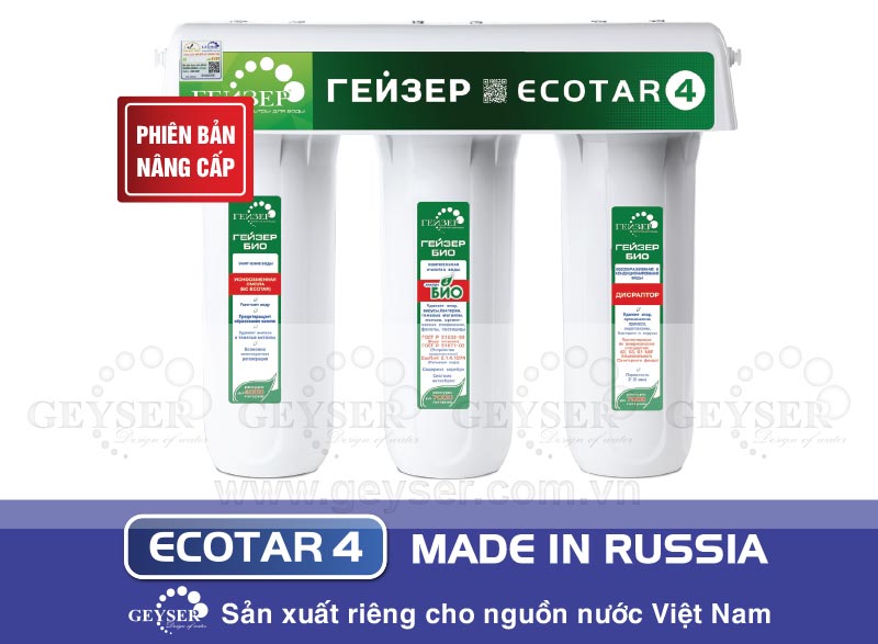 Máy lọc nước Geyser Ecotar 4  - Made in Russia 