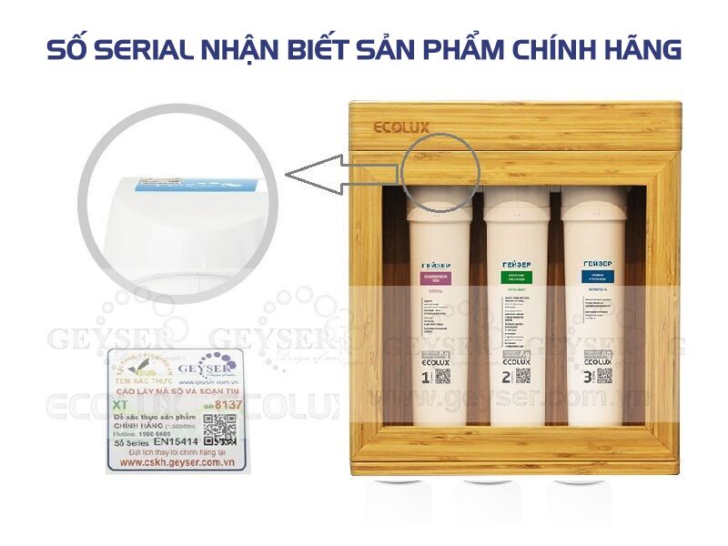 Máy lọc nước Geyser ECOLUX A  - Made in Russia