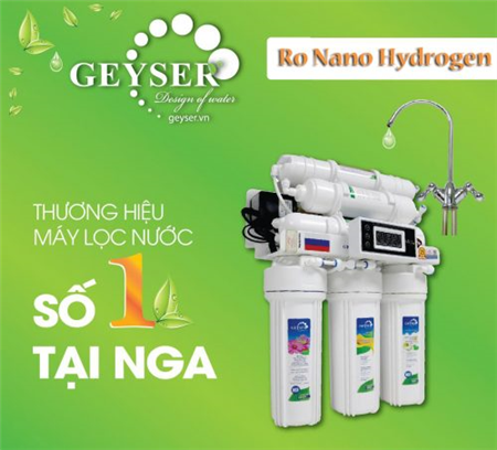 Máy lọc nước Ro Nano Hydrogen Geyser