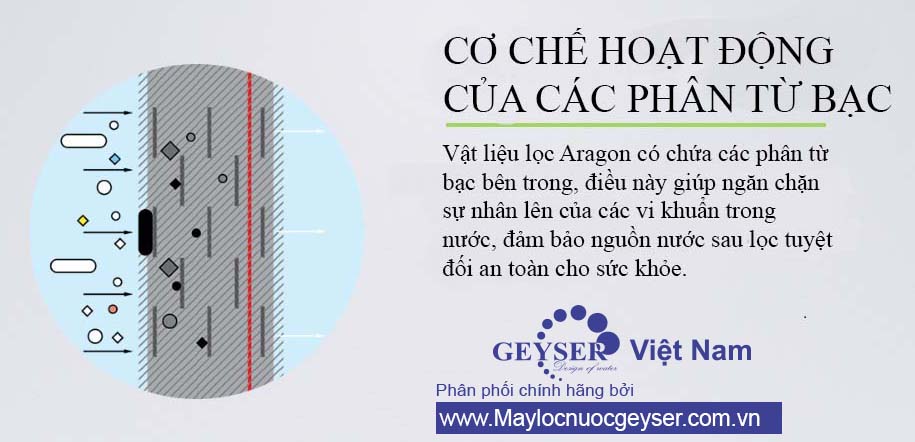 Lõi lọc nước Aragon Geyser