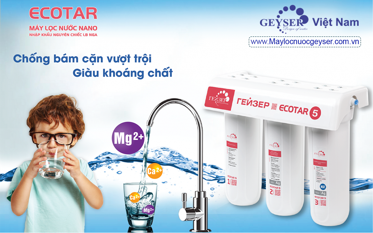 máy lọc nước Geyser ECOTAR 5