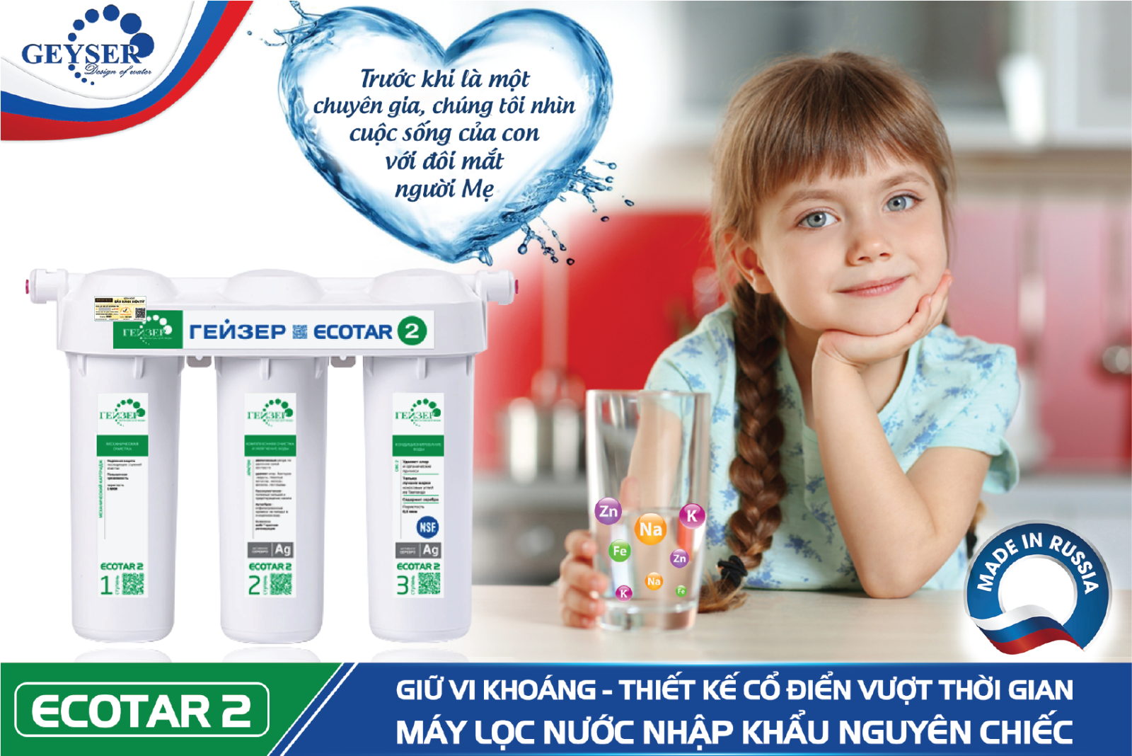 Máy lọc nước Geyser Ecotar 5