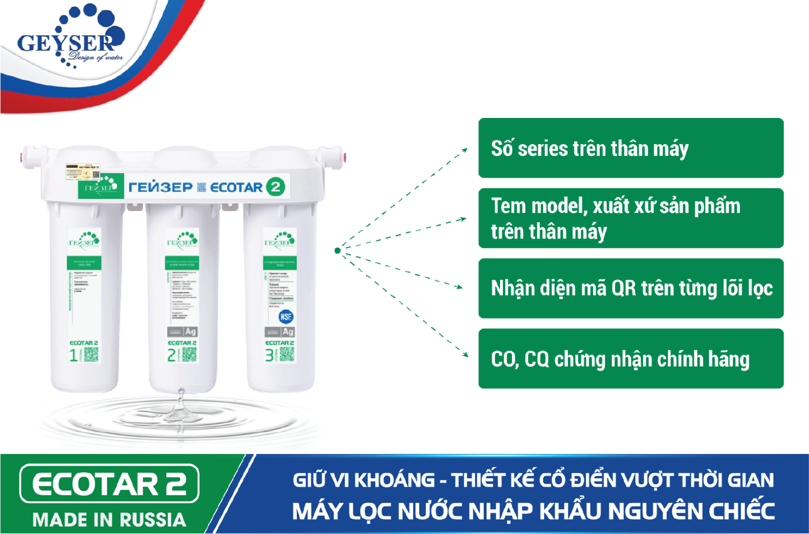 Nhận biết máy lọc nước geyser-ecotar-chính-hãng