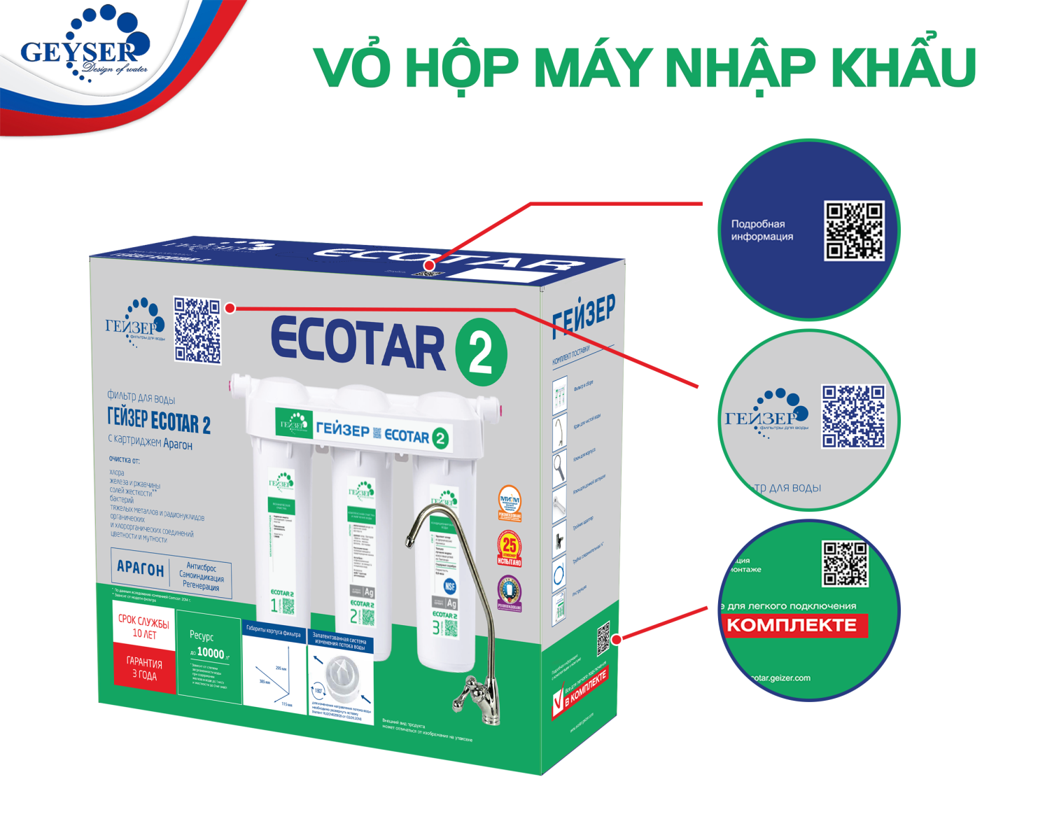 Nhận biết máy lọc nước geyser-ecotar-chính-hãng